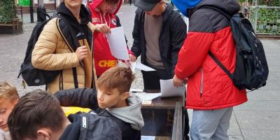 Bombowe warsztaty kl. 7b w Toruniu