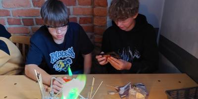 Bombowe warsztaty kl. 7b w Toruniu