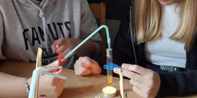 Bombowe warsztaty kl. 7b w Toruniu