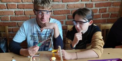 Bombowe warsztaty kl. 7b w Toruniu