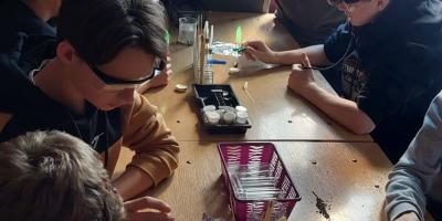 Bombowe warsztaty kl. 7b w Toruniu