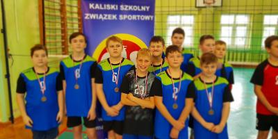 Brązowy medal w Mistrzostwach Kalisza Igrzysk Dzieci w Piłce Siatkowej Chłopców