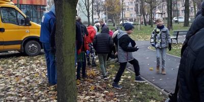 "Bursztynowe" kwiaty