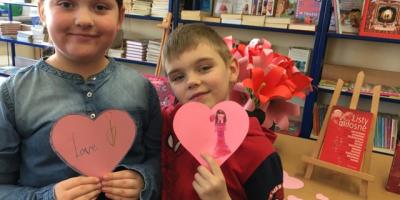 Dzień Dobrego Słowa oraz Walentynki w bibliotece szkolnej