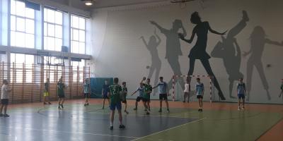 Finał miasta Kalisza w piłce ręcznej chłopców.