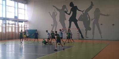 Finał miasta Kalisza w piłce ręcznej chłopców.