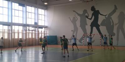 Finał miasta Kalisza w piłce ręcznej chłopców.