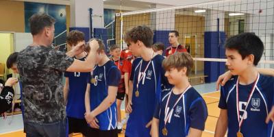 FINAŁ MIASTA KALISZA W PIŁCE SIATKOWEJ CHŁOPCÓW W RAMACH IMS