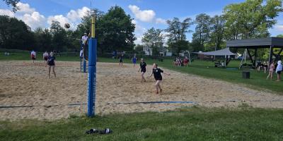 Finał miasta Kalisza w siatkówce plażowej dziewcząt i chłopców w ramach IMS
