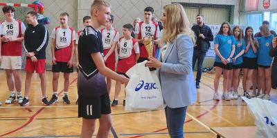 JESTEŚMY WICEMISTRZAMI WOJEWÓDZTWA W PIŁCE SIATKOWEJ CHŁOPCÓW W RAMACH IMS