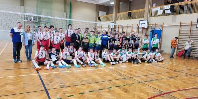 JESTEŚMY WICEMISTRZAMI WOJEWÓDZTWA W PIŁCE SIATKOWEJ CHŁOPCÓW W RAMACH IMS