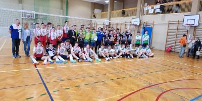 JESTEŚMY WICEMISTRZAMI WOJEWÓDZTWA W PIŁCE SIATKOWEJ CHŁOPCÓW W RAMACH IMS