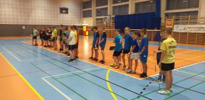 FINAŁ REJONU IGRZYSK MŁODZIEŻY SZKOLNEJ W  BADMINTONIE CHŁOPCÓW