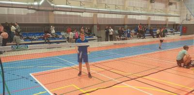 FINAŁ REJONU IGRZYSK MŁODZIEŻY SZKOLNEJ W  BADMINTONIE CHŁOPCÓW