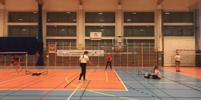 FINAŁ REJONU IGRZYSK MŁODZIEŻY SZKOLNEJ W DRUŻYNOWYM BADMINTONIE DZIEWCZĄT