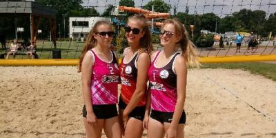 Finał rejonu piłki siatkowej plażowej dziewcząt