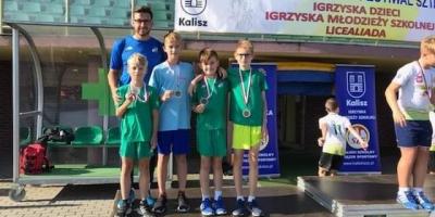 FINAŁ REJONU W BIEGACH SZTAFETOWYCH