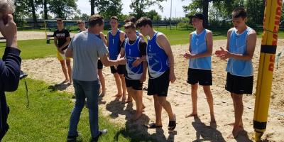 FINAŁ REJONU W PIŁCE PLAŻOWEJ CHŁOPCÓW