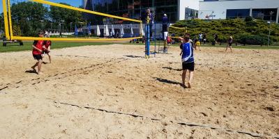 FINAŁ REJONU W PIŁCE PLAŻOWEJ CHŁOPCÓW