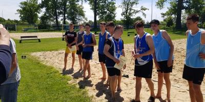 FINAŁ REJONU W PIŁCE PLAŻOWEJ CHŁOPCÓW