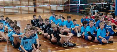 FINAŁ REJONU W PIŁCE SIATKOWEJ CHŁOPCÓW W RAMACH IGRZYSK DZIECI.