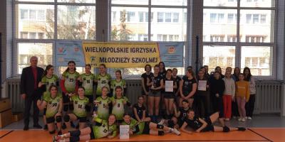 FINAŁ REJONU W PIŁCE SIATKOWEJ DZIEWCZĄT W RAMACH IGRZYSK DZIECI