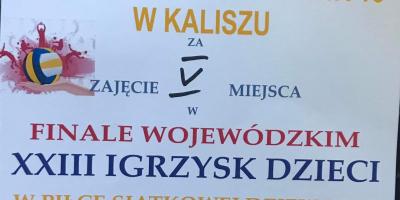 FINAŁ WOJEWÓDZKI W PIŁCE SIATKOWEJ DZIEWCZĄT W RAMACH ID