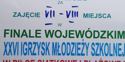 FINAŁ WOJEWÓDZKI W PLAŻOWEJ PIŁCE SIATKOWEJ CHŁOPCÓW W RAMACH IMS