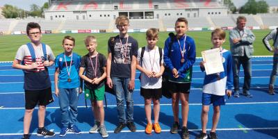 I i III Miejsce w Mistrzostwa Kalisza w Czwórboju Lekkoatletycznym.