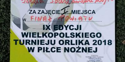 I MIEJSCE W FINALE POWIATU ORLIK-CUP