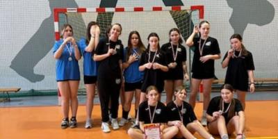 Mistrzostwa Kalisza w Piłce Ręcznej Dziewcząt w ramach Igrzysk Dzieci.