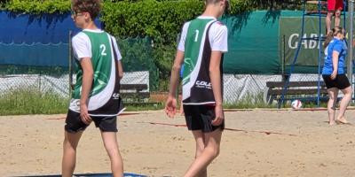 II i IV miejsce w Finale Rejonu w siatkówce plażowej w ramach Igrzysk Młodzieży Szkolnej.