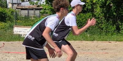 II i IV miejsce w Finale Rejonu w siatkówce plażowej w ramach Igrzysk Młodzieży Szkolnej.