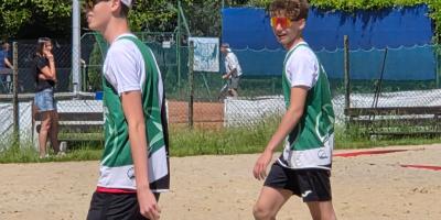 II i IV miejsce w Finale Rejonu w siatkówce plażowej w ramach Igrzysk Młodzieży Szkolnej.