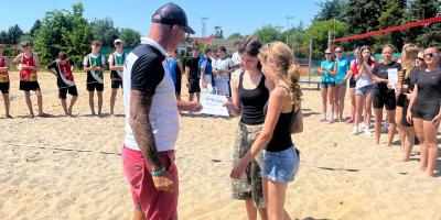 II i IV miejsce w Finale Rejonu w siatkówce plażowej w ramach Igrzysk Młodzieży Szkolnej.