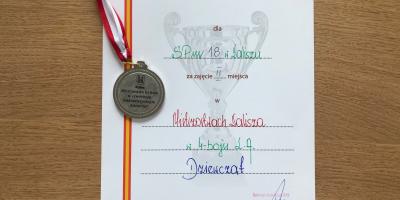 II MIEJSCE W CZWÓRBOJU DZIEWCZĄT