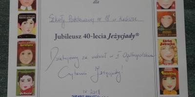 II Ogólnopolskie czytanie Jeżycjady