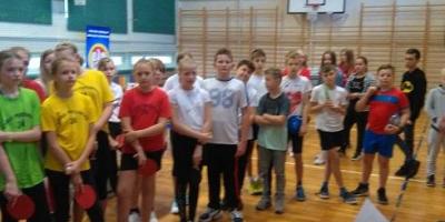 IV MIEJSCE W DRUŻYNOWYCH MISTRZOSTWACH  MIASTA KALISZA W TENISIE STOŁOWYM