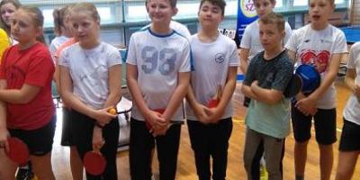 IV MIEJSCE W DRUŻYNOWYCH MISTRZOSTWACH  MIASTA KALISZA W TENISIE STOŁOWYM