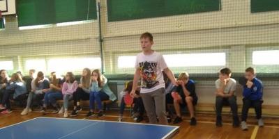 IV MIEJSCE W DRUŻYNOWYCH MISTRZOSTWACH  MIASTA KALISZA W TENISIE STOŁOWYM