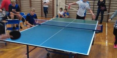 IV MIEJSCE W DRUŻYNOWYCH MISTRZOSTWACH  MIASTA KALISZA W TENISIE STOŁOWYM