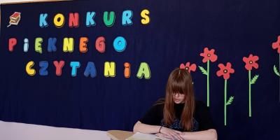 IX Szkolny Konkurs Pięknego Czytania