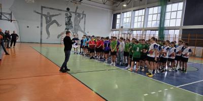 JESTEŚMY MISTRZAMI KALISZA W PIŁCE RĘCZNEJ CHŁOPCÓW W RAMACH IGRZYSK MŁODZIEŻY SZKOLNEJ.