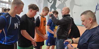 JESTEŚMY MISTRZAMI KALISZA W PIŁCE RĘCZNEJ CHŁOPCÓW W RAMACH IGRZYSK MŁODZIEŻY SZKOLNEJ.