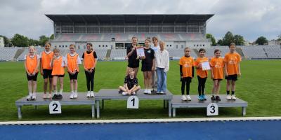 MISTRZOSTWA KALISZA IGRZYSK DZIECI W TRÓJBOJU LEKKOATLETYCZNYM.