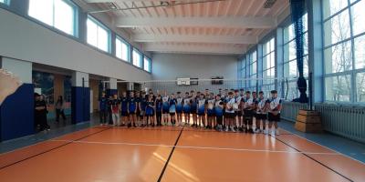 MISTRZOSTWA KALISZA W PIŁCE SIATKOWEJ CHŁOPCÓW W RAMACH IGRZYSK MŁODZIEŻY SZKOLNEJ.