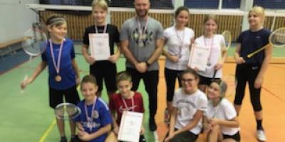 MISTRZOSTWA MIASTA KALISZA W BADMINTONIE- IGRZYSKA DZIECI