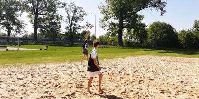 MISTRZOSTWA REJONU W PLAŻOWEJ PIŁCE SIATKOWEJ W RAMACH IMS