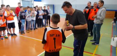 MISTRZOSTWO MIASTA KALISZA W KOSZYKÓWCE CHŁOPCÓW IGRZYSK DZIECI