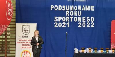 PODSUMOWANIE WSPÓŁZAWODNICTWA SPORTOWEGO SZKÓŁ ZA ROK SZKOLNY 2021/2022